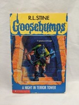 Goosebumps #27 A Night In Terror Tower R. L. Stine 8th Edition Book - £8.92 GBP