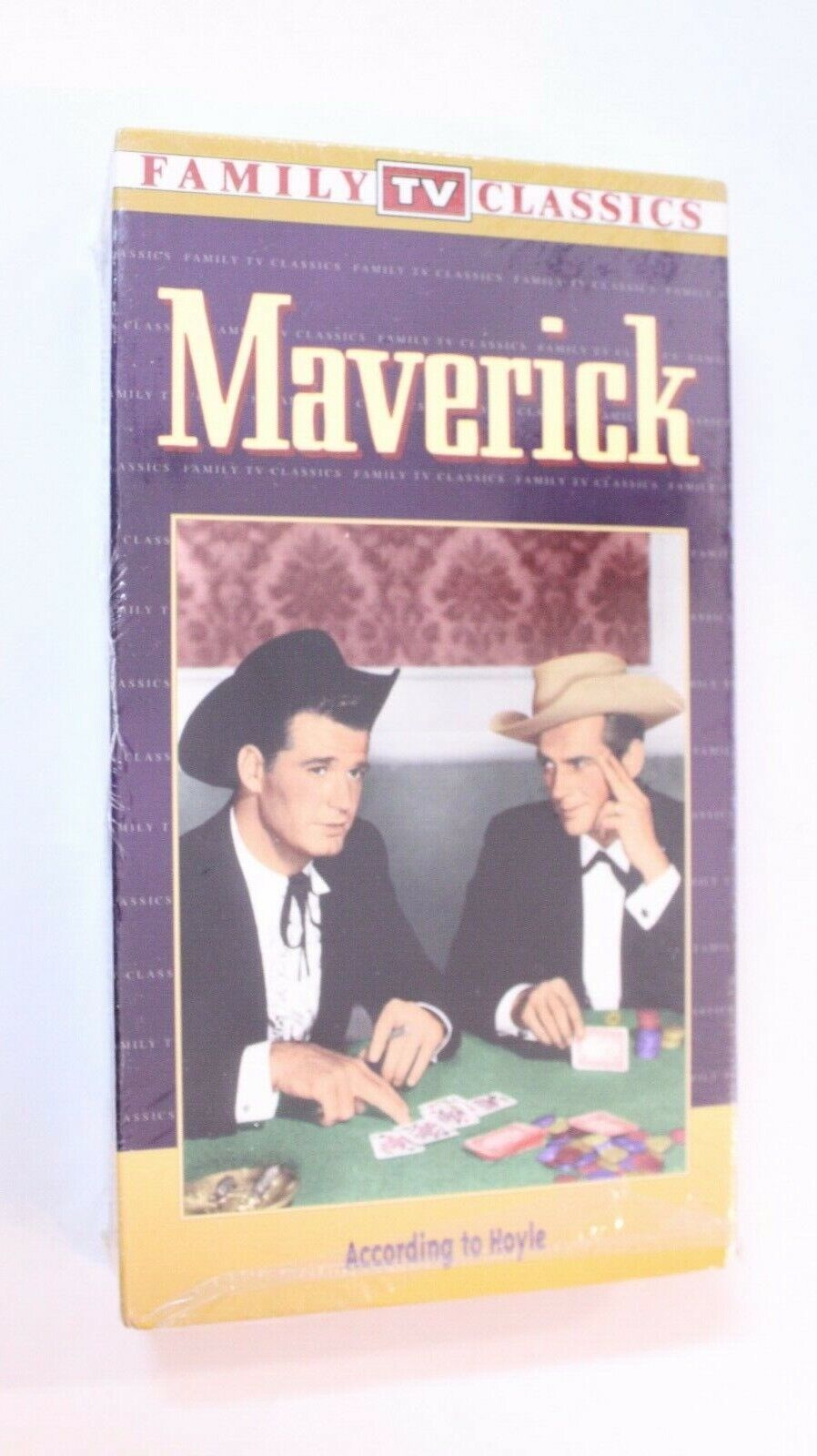 Primary image for Maverick VHS Tape According To Hoyle James Garner