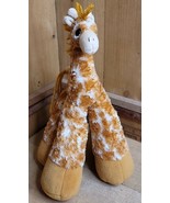 Bestever Giraffe 12&quot; Plush Stuffed Animal Brown Orange Yarn Fat Legs Lov... - $31.65