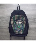Harry Potter Slytherin Green Black School Backpack Snake - £31.71 GBP