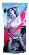 T. I. T.S Sole Kissed Sud Beachtowel Molla Rottura Miami Florida Morsa - $278.25 MXN
