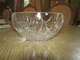Vtg Full Lead Crystal Gorham Bowl 4.5&quot;H Made In Germany - £14.72 GBP