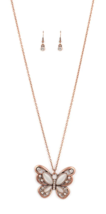 Paparazzi Butterfly Boutique Copper Necklace - New - £3.59 GBP