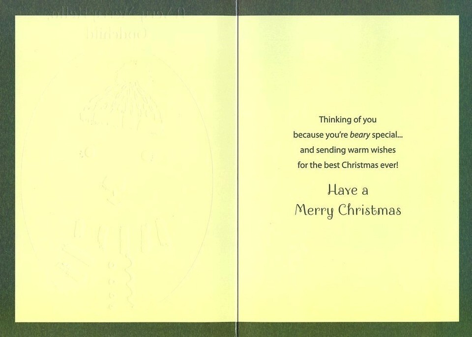 A Very Merry Hello, Godchild - Christmas Greeting Card - 89924 Item image 2