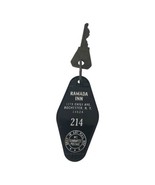 Vintage RAMADA INN Hotel Motel Room Key Black Fob Rochester N.Y. New Yor... - $17.77