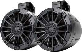 MB Quart - Nautic Premium 6.5&quot; 2-Way Wake Tower Speakers (Pair) - Black - £574.17 GBP