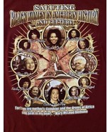 Black Women American History T Shirt Size 2XL Obama King Rosa Parks Maya... - $372.60 MXN