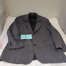 Brooks Brothers Wool BrooksEase Gray White Pinstripe Blazer Jacket Suit 41R - £38.92 GBP