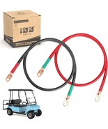 10L0L 25&quot; 4 Gauge Golf Cart Battery Inverter Cables Set 5/16 Inch Lug Fo... - $49.19 CAD