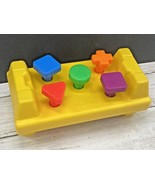 1986 Fisher Price Tap N Turn Bench Baby Toddler Developmental Toy Set NO... - £10.11 GBP