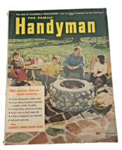 Magazine DIY Family Handyman Home Garden Lawn Basement Projects Book May 1955 - £9.64 GBP