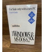 Vintage Microsoft Windows &amp; MS-DOS 6.2 Concise User’s Guide w/COA Sealed... - €20,25 EUR