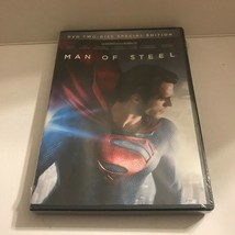 NEW DC Comics Special Edition Superman Man of Steel 2 Disc DVD Sealed - £6.90 GBP
