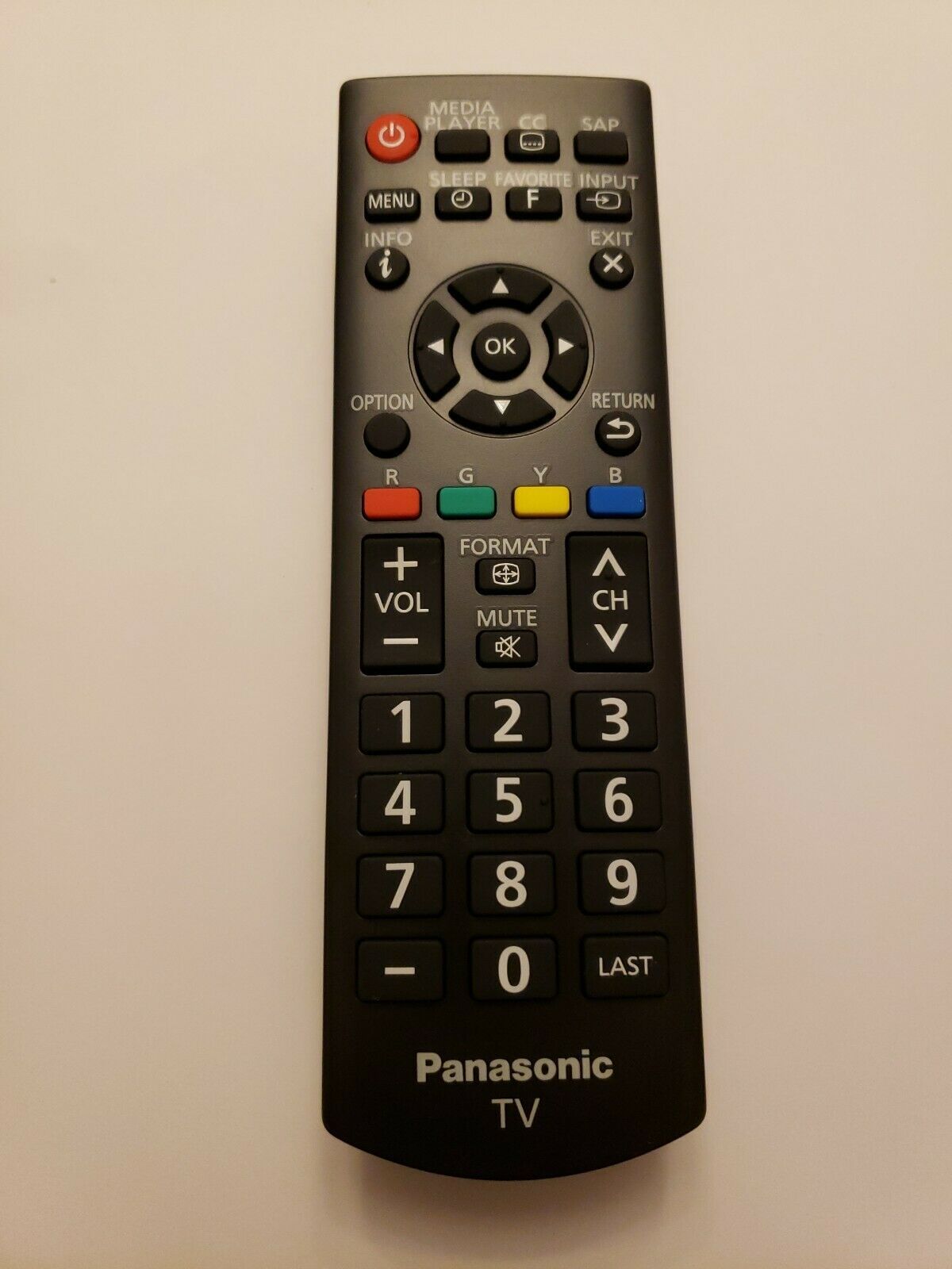 New Original Panasonic TV Remote N2QAYB000820 For Panasonic LCD/LED TVs - $15.13