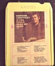 8 Track-Gordon Lightfoot-If You Could Read My Mind-REFURBISHED &amp; Tested! - £14.13 GBP