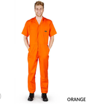 Short Sleeve Coverall Jumpsuit Boilersuit Protective Work Gear XS to 4XL - $28.79