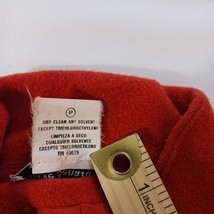 Harve Benard Sport Women’s Orange Wool/Cashmere Blend Jacket Coat Size 6 image 4