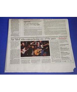 TAYLOR HICKS CALENDAR NEWSPAPER SUPPLEMENT VINTAGE 2006 - $281.14 MXN