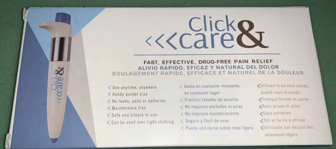 Pain Relief Drug Free  Click And Care - $11.76