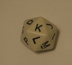 1988 Scattergories Game Replacement Part Piece ~ 20 Sided Dice - £3.98 GBP