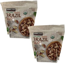2 Packs Kirkland Signature Organic Whole Brazil Nuts 24 oz - £25.59 GBP