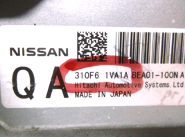 14-15  NISSAN ROGUE/  2.5L/ VIN J 1ST DIGIT/JAPAN BUILT  TRANSMISSION /COMPUTER image 2