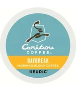 60 PACK Caribou Coffee Daybreak Morning Blend K-Cups Pods Best By 6/30/2025 - $43.45 CAD