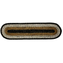 Black Haze braided Table Runner - 48 inch - $38.00