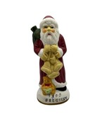 Faux Antique Santa Figurine 5&quot; Fine Porcelain Hermitage Pottery 1900 Bel... - £10.34 GBP