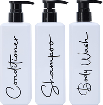 Large Shampoo and Conditioner Dispenser - Printed Soap Dispenser Se - $933.27 MXN