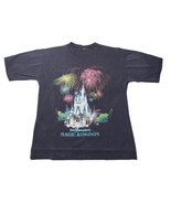 Vintage Walt Disney Magic Kingdom Castle Fireworks T-Shirt USA Kids Adult ? - $108.30 CAD
