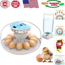 Okkobi M12 Egg Incubator - Automatic Control for 12/24 Eggs, Ideal for B... - $1,105.91 MXN