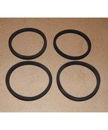 Camlock Kamlok Gasket Seals 3&quot; OD x 2 1/2&quot; ID x 3/16&quot; 4ea Rubber Washer ... - $10.27 CAD