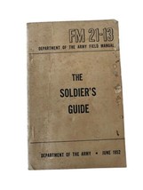 1952 The Soldier&#39;s Guide FM 21-13 U.S. Army Field Manual Vintage Military - £9.43 GBP