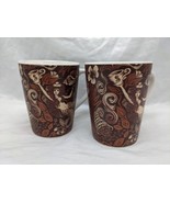 Set Of (2) 2007 Starbucks Bronze Mermaid Mugs - $32.58 CAD