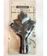 Cambria Premier 1.25 in. Curtain Rod Finials New In Original Package Qua... - $376.79 MXN