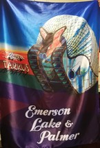 EMERSON, LAKE &amp; PALMER ELP Tarkus FLAG CLOTH POSTER BANNER CD Rock - £15.93 GBP