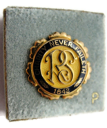 1842 &quot;RS&quot; Charity Never Faileth 1/20 12Kt Gold Filled Pin Brooch Vintage... - £31.72 GBP