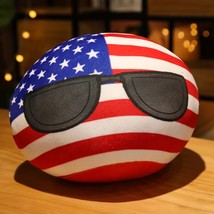 Polandball Countryball Toy Plush Pendant Plush Doll Countryball 10cm pen... - £10.19 GBP