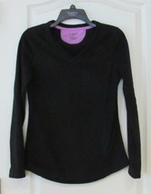 Tek Gear® Microfleece V-Neck Top  BLACK Women&#39;s Sz XS-S NWT MSRP$20 - $245.65 MXN