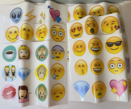 Emoji Wall Decals Large Stickers - £19.92 GBP