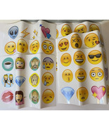 Emoji Wall Decals Large Stickers - £19.69 GBP