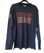 New ERA Men&#39;s NFL Chicago Bears Brushed Jersey Long sleeve T-Shirt Medium - $365.81 MXN