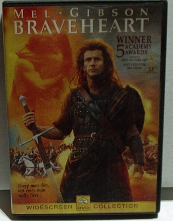 "Braveheart" 1995 Mel Gibson movie-2000 DVD release - £1.56 GBP