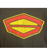 Vintage Gatchaman G-Force Battle of the Planets Logo T-Shirt Black & Red Gildan - $47.49