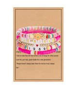 Taylo Sweet 5Pcs Beaded Friendship Bracelets for Women Multi Color - $64.35 MXN