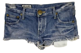 SLY JEANS Denim Cutoff Distressed Jean Shorts Juniors Size 1 - £11.77 GBP