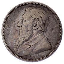 1894 Afrique Du Sud Pièce de Monnaie Shilling (VF) Très Fin Km #5 - $1,570.15 MXN