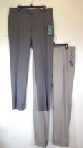 NWT ~ Lauren Ralph Lauren Ultraflex Pants Tan Grey Sz: 36W x 32L Classic... - £43.13 GBP