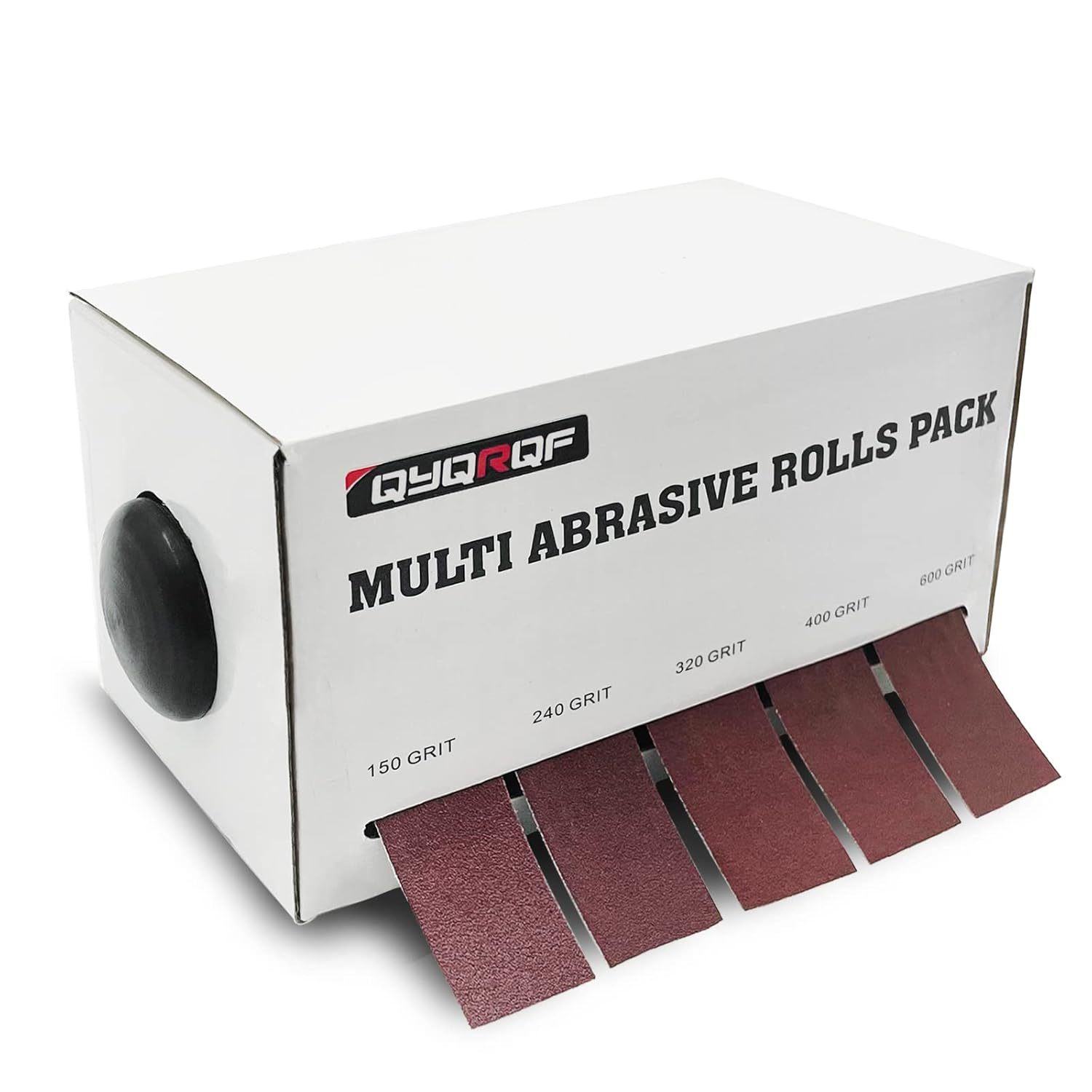 Emery Cloth Roll, 5 Grits Abrasive Sandpaper Rolls Assorted Sand Paper With - $29.77